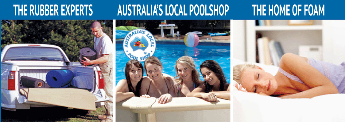 Clark Rubber - The Rubber Experts, Australia's Local Pool Shop, The Home of Foam